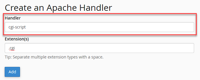 cpanel-apache-handlers