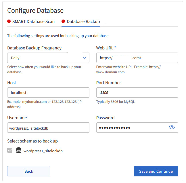 SMART Database Backup Frequency