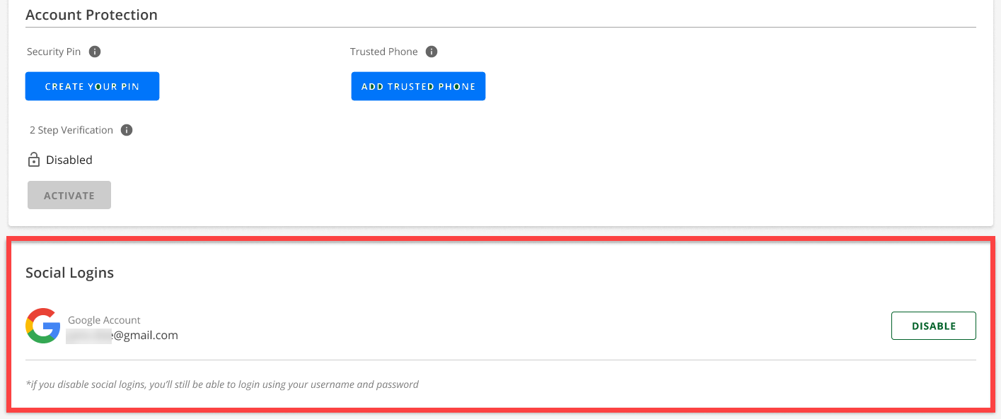 BH Account Manager - Socials - Google is Connected