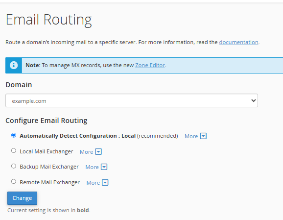 Email Routing