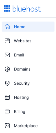 Left Navigation menu