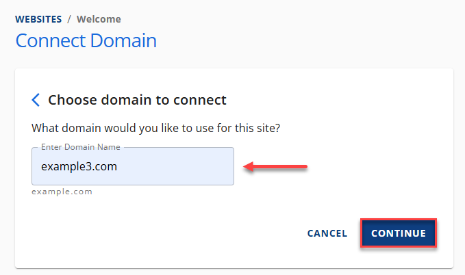 Connect Domain