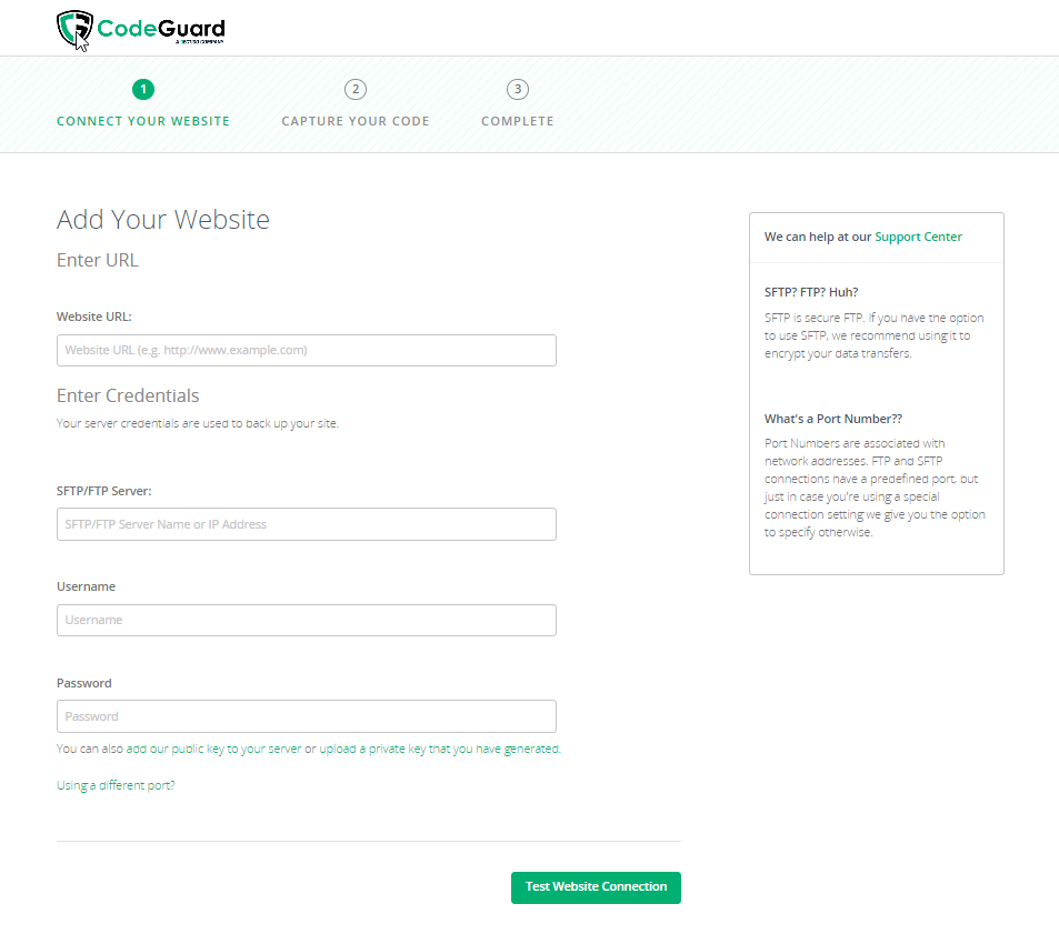 Test Website Connection