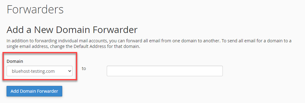 bh-am-hosting-cpanel-add-domain-forwarder-domain