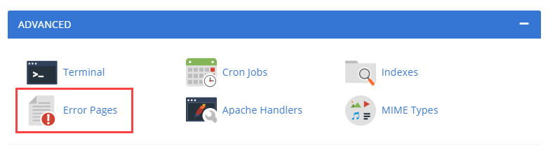 Bluehost-advanced-error-pages