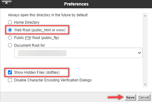 web-root-show-hidden-files