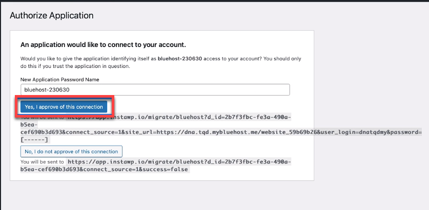 Authorize application