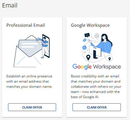 Marketplace - Google Workspace - Claim Offer