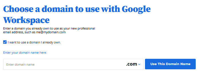 Google Workspace - Select number of users