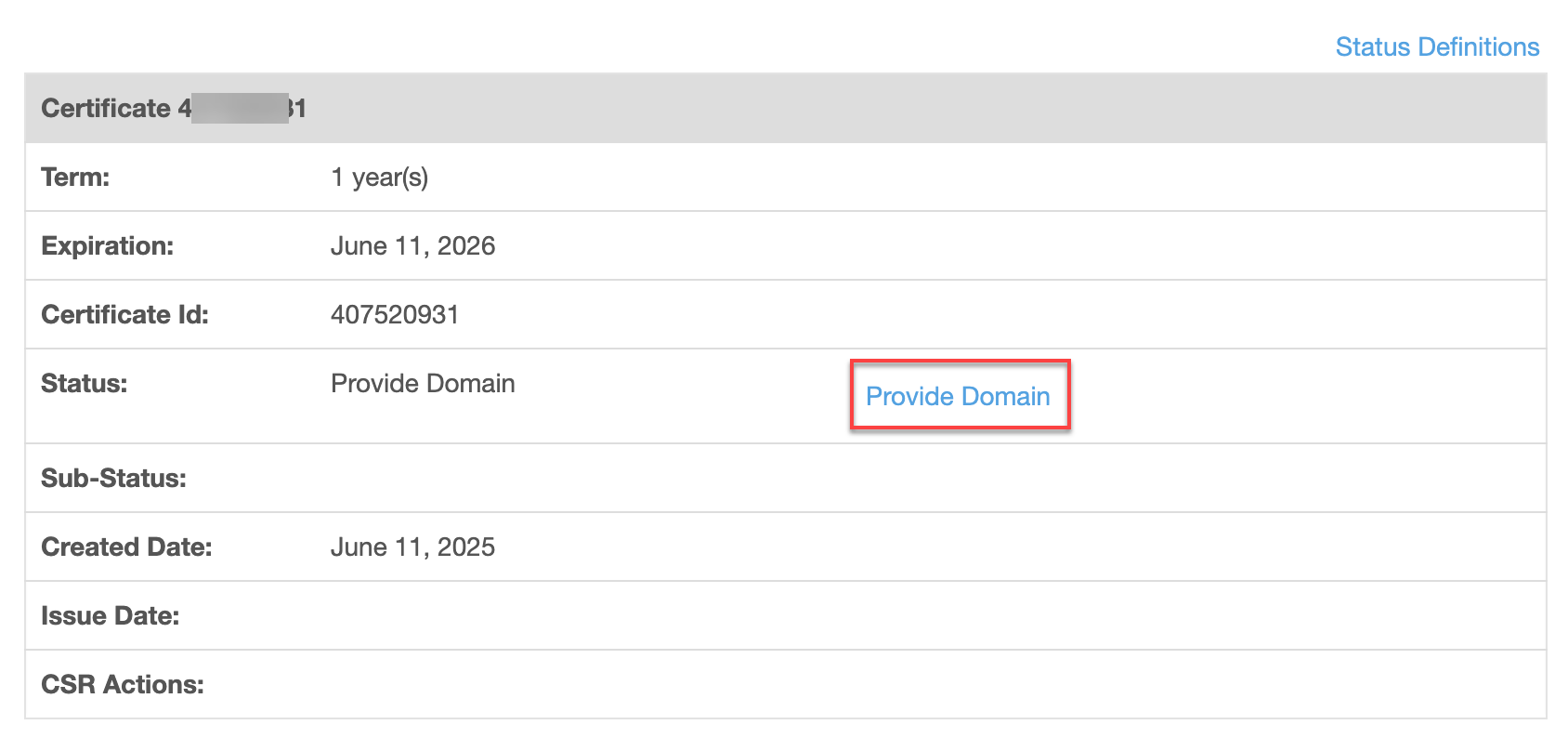 Bluehost SSL Validation Assign Domain - Provide Domain Link