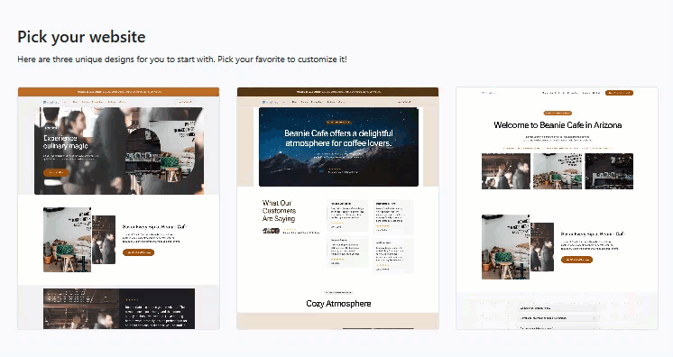 Install WordPress - Pick your Website