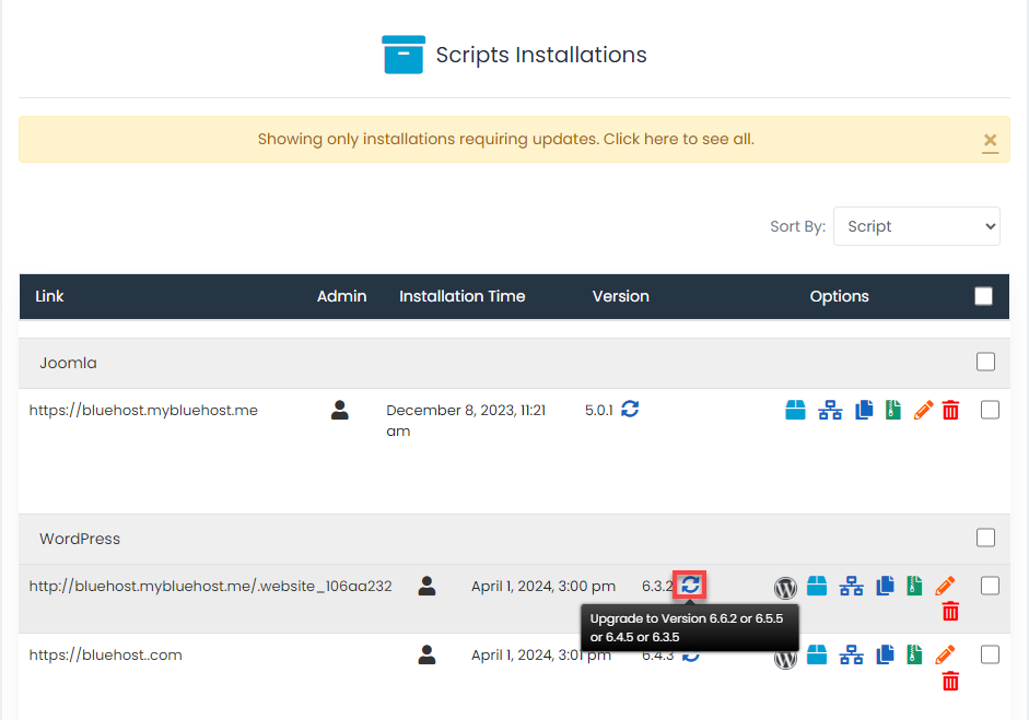 bh-am-softaculous-apps-installer-outdated-installations-upgrade