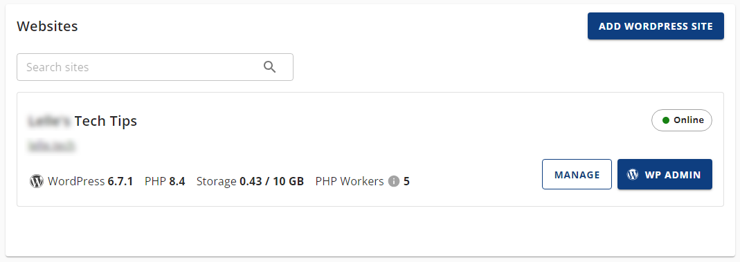 Cloud Hosting Websites