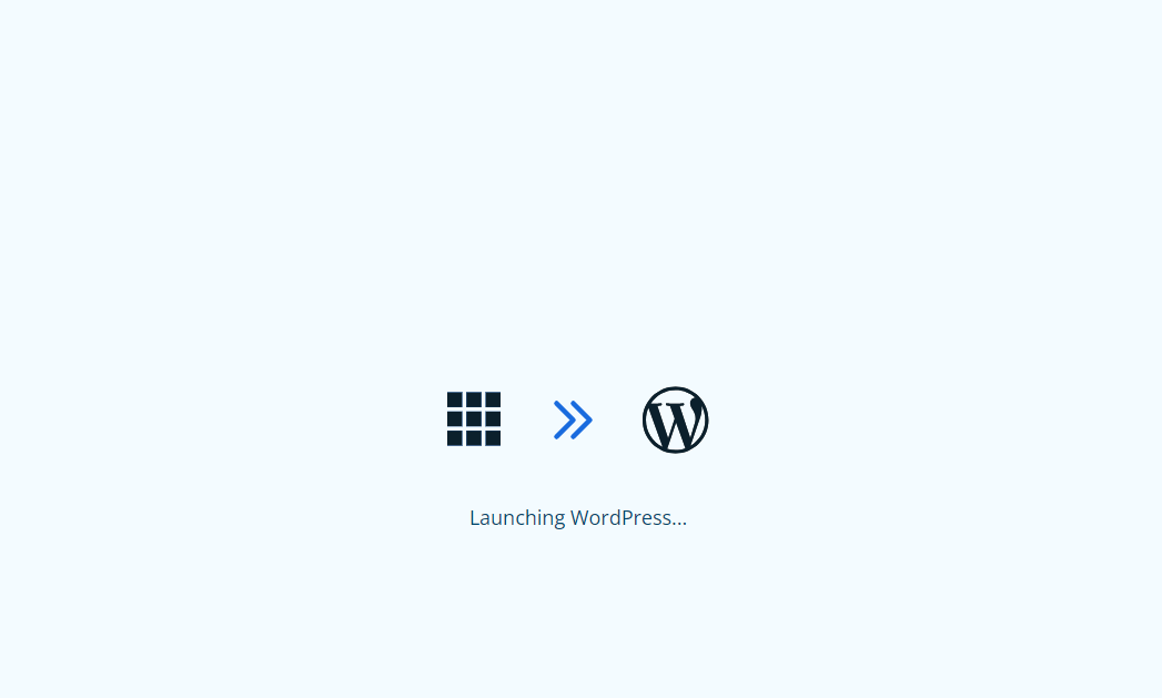 Cloud Hosting Websites - WordPress Dashboard Redirection