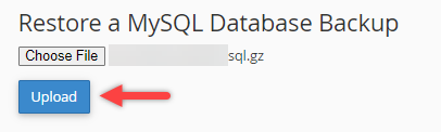 restore-mysql-database