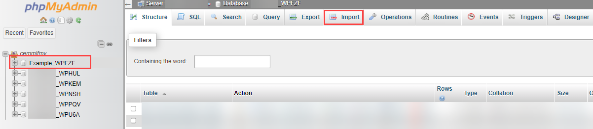 mysql-database-import