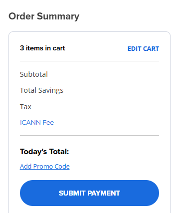 Bluehost-domain-submit-and-process-payment