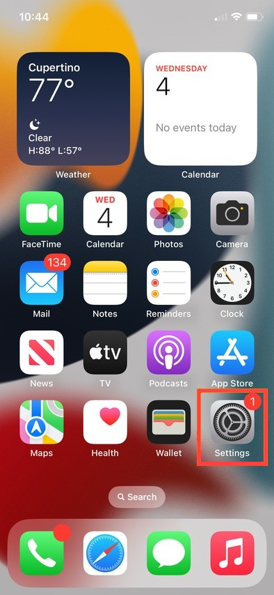 Bluehost iPhone or iPad Settings