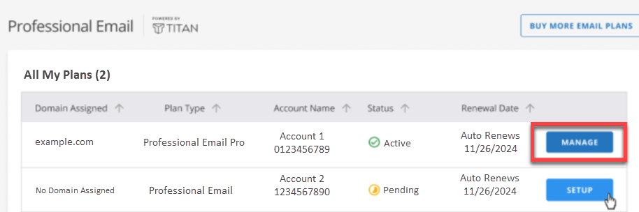 Bluehost Account Manager Email & Office- Professional Email Manage