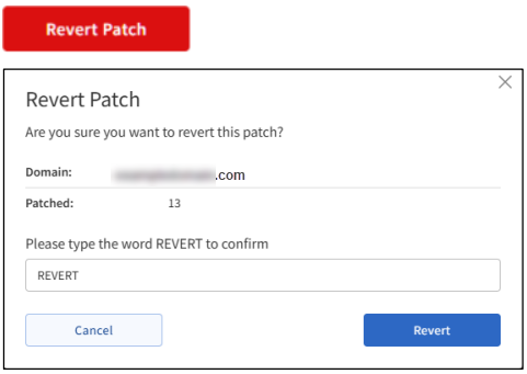 SMART Patch - Revert patch