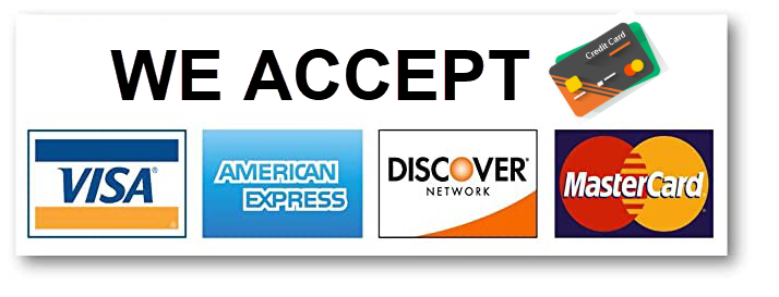 Types of Cards Accepted