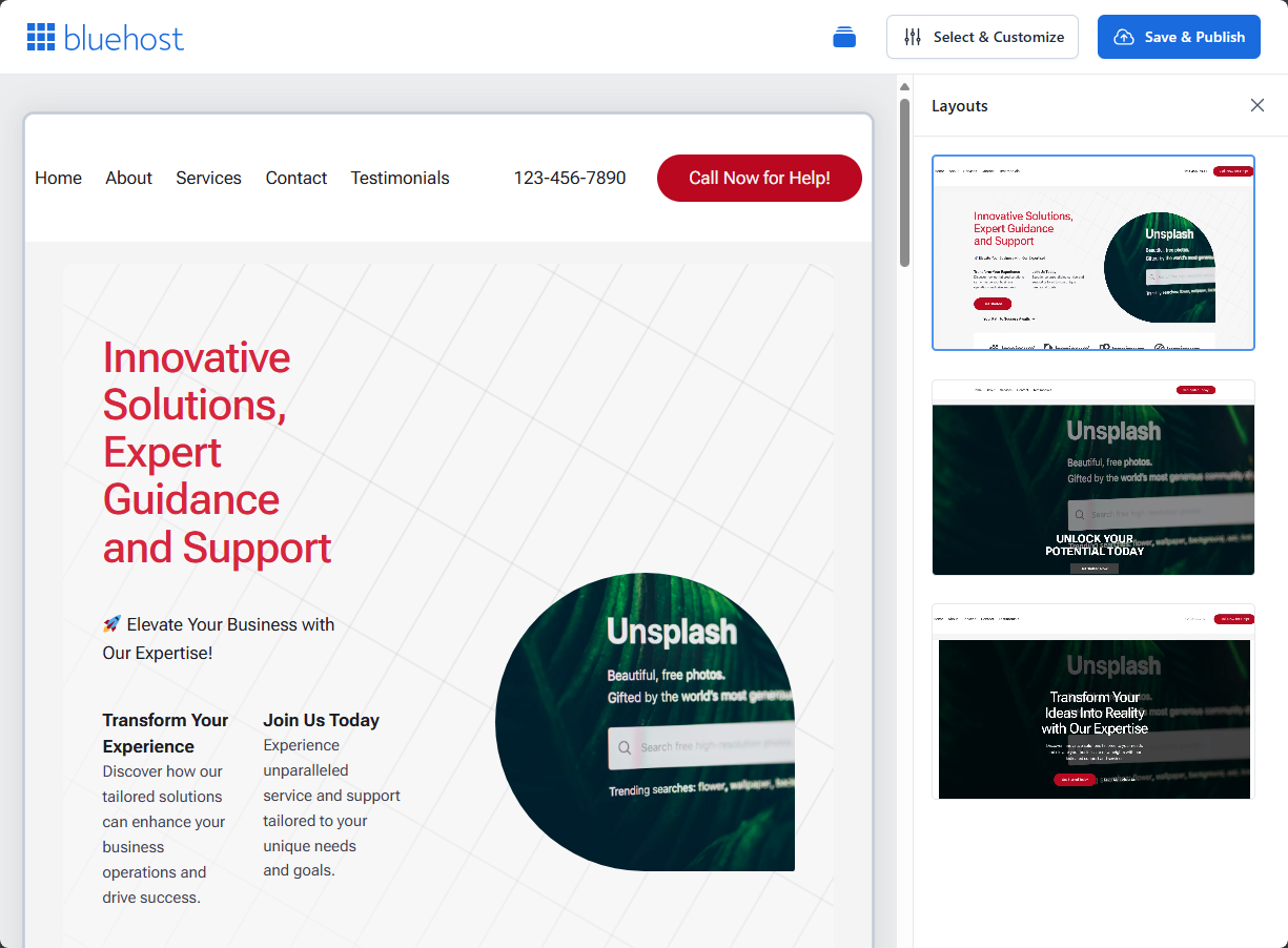 Bh WonderSuite - WonderStart Ai - Customize Layout