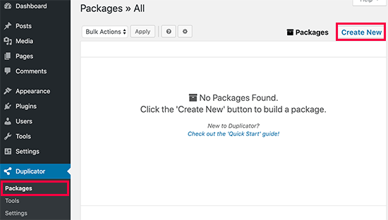 wp-duplicator-packages