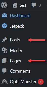 Upload and Add Images - Posts/Pages