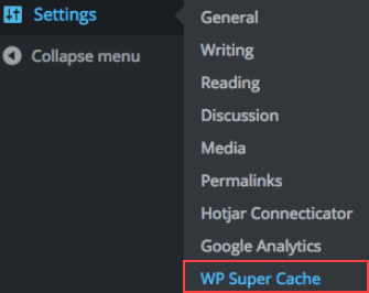wordpress super cache