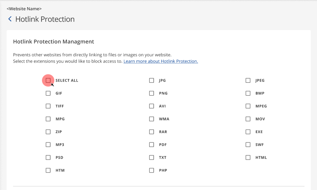 防盗链保护管理