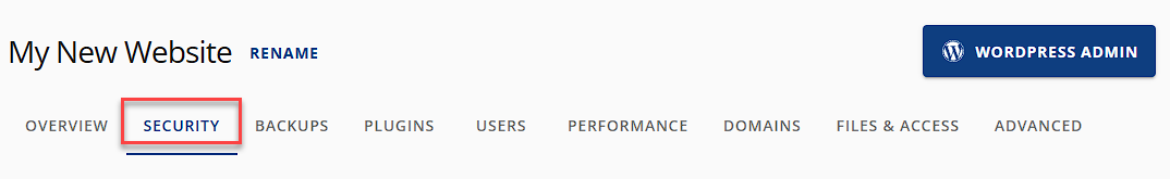 am-websites-security-tab