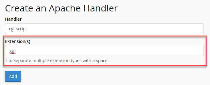 cpanel-apache-handlers