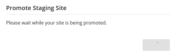 Bluehost Staging - Go Live Process
