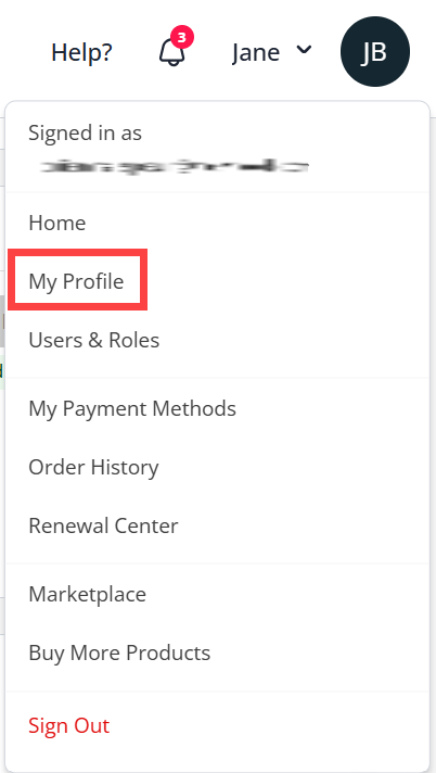 BH Account Manager - My Profile