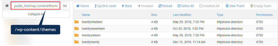 wp-content-themes rename