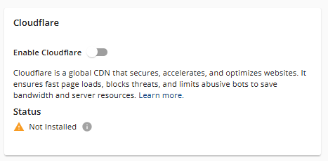 Cloudflare CDN - 启用 Cloudflare
