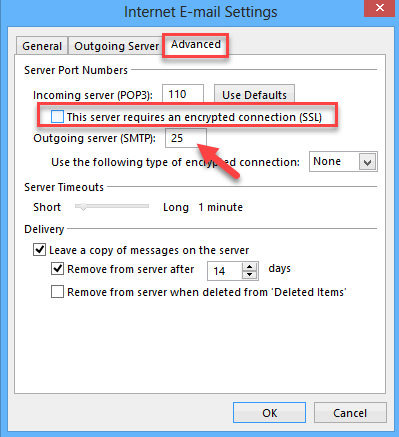 outlook-this-server-requires-ssl-smtp