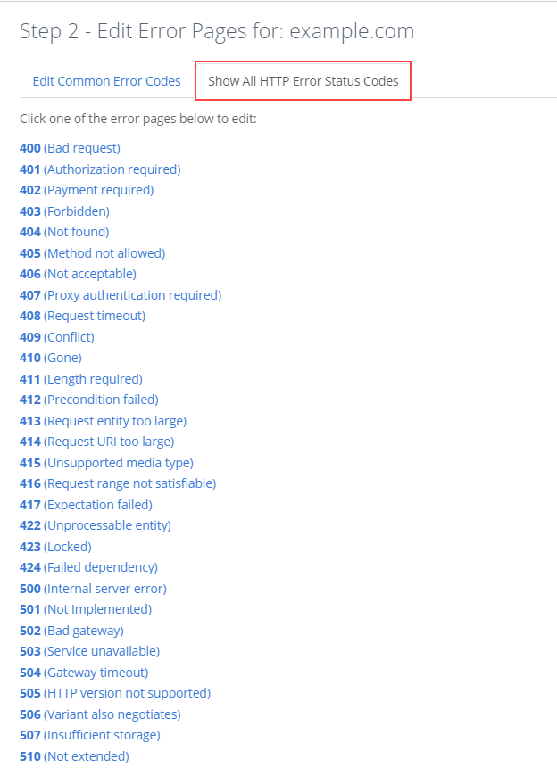 Bluehost-step-2-edit-error-pages