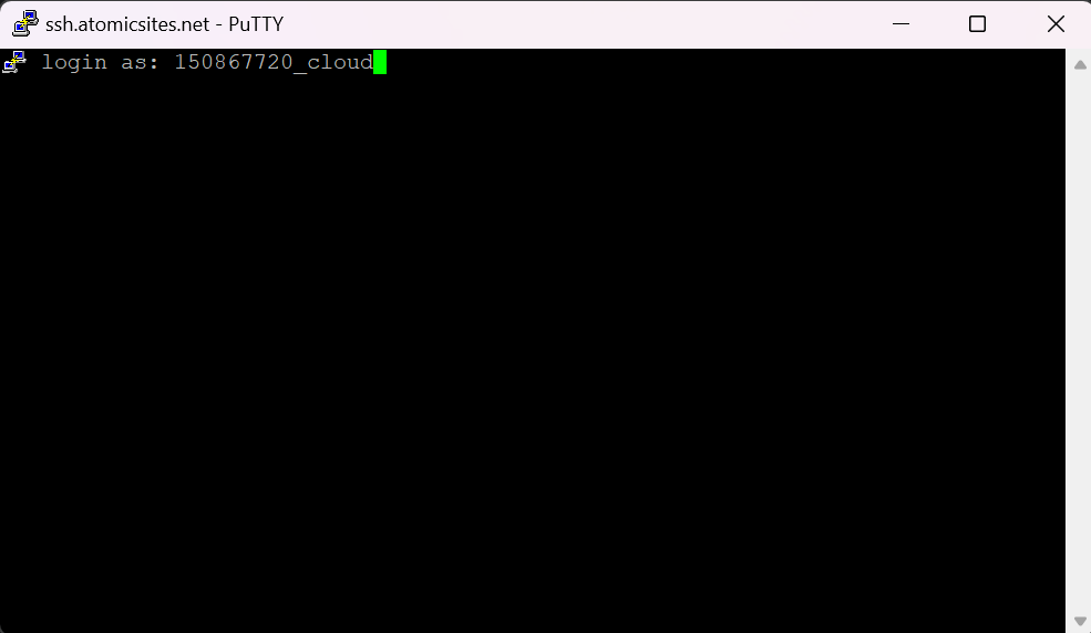 putty terminal