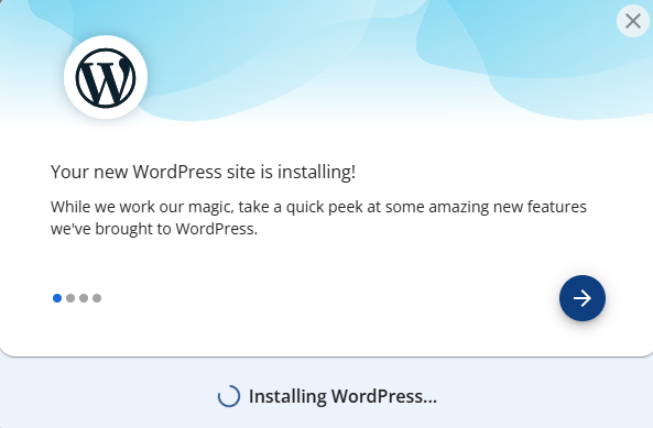 Install WordPress