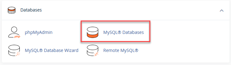 MySQL 在数据库部分