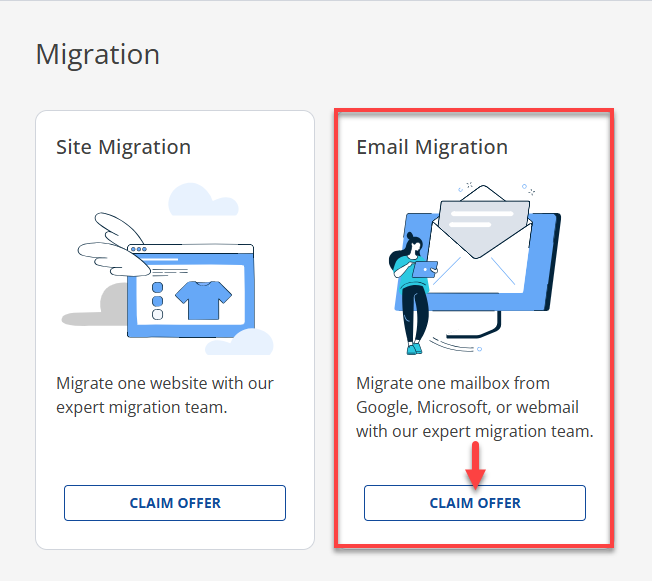 BH Account Manager - Marketplace Email Migration Claim Offer