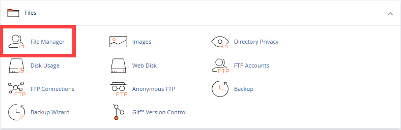 BH cPanel - 文件管理器