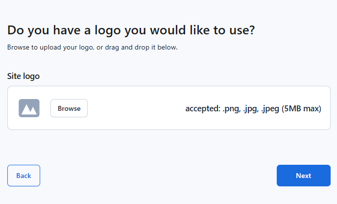 Bh WonderSuite - WonderStart AI - 上传徽标