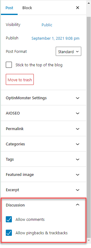 wp-discussion-post-page