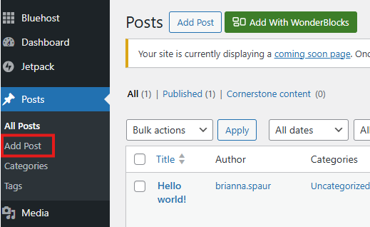 wordpress-dashboard-click-posts-click-add-new-create-post-Click-Publish