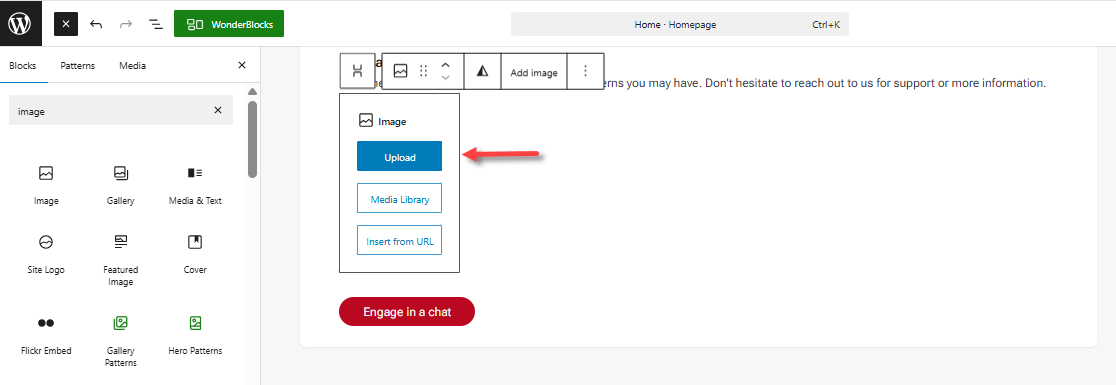 WordPress - Upload options