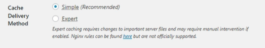 wp-super-cache-simple-settings