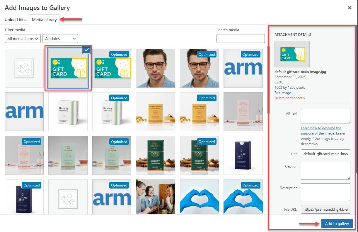 yith-gift-card-categories